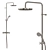 Elegant Streamline Shower Set 3D model small image 1