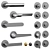 Eclipse, Rivio, Tense Door Handles 3D model small image 1