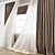 Breezy Curtain CG Asset Pack 3D model small image 4