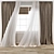 Breezy Curtain CG Asset Pack 3D model small image 6