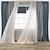 Breezy Curtain 3D Model Set 3D model small image 4