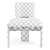  Cuff Studio C Back Armless Dining Chair 3D model small image 6