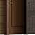 Wood and Metal Interior Doors 3D model small image 5