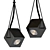 Modern Pendant Lighting: Directional Cube 3D model small image 1