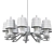 Angelo Lelii Chandelier 12611 3D model small image 2