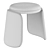 Henge Tripartite Stool | Стул 3D model small image 6
