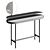 Elegant Dual-Layer Dressing Table 3D model small image 1