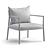 Elegant Vergés Bogart Chair 3D model small image 6