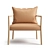 Elegant Vergés Bogart Chair 3D model small image 8