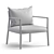 Elegant Vergés Bogart Chair 3D model small image 12