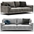 Modern Eilersen Lift Sofa 3D 3D model small image 1