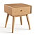Miji Bedside Table by La Redoute 3D model small image 1