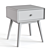 Miji Bedside Table by La Redoute 3D model small image 4