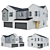 Low Poly American House 07 3D model small image 1