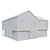 Low Poly American House 07 3D model small image 7