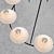 Designer J. Randall Powers' Hackney Chandelier 3D model small image 3