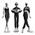 Juno Mannequin Sports Clothing Set 3D model small image 1