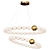 Elegant ROSARIO D Chandelier 3D model small image 1