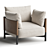 Modern Syren Armchair | 3D Model 3D model small image 1