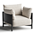 Modern Syren Armchair | 3D Model 3D model small image 2