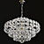 Elegant Sanger Chandeliers by AERIN 3D model small image 3