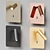 Sleek LED Wall Sconce Solution 3D model small image 3