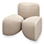 Kiss Slipper Chair: Sophisticated Elegance 3D model small image 2