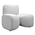 Kiss Slipper Chair: Sophisticated Elegance 3D model small image 3