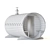 Round Dum Bath Barrel 3D model small image 3