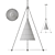 Prism Metal Designer Pendant Light 3D model small image 3