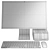 Apple Mac Studio PC Display 3D model small image 7