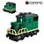 Compact Train Extinguisher Model CORONA 3D model small image 1