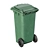 Dual Trash Bins UV Unwrapped 3D model small image 6