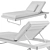 Elegant Sunray Loungers for Relaxation 3D model small image 15