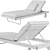 Elegant Sunray Loungers for Relaxation 3D model small image 22