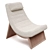 McGuire Sway Lounge Chair: Contemporary Luxury 3D model small image 4