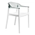 Transparent Modern Carmen Chair 3D model small image 5