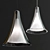 Modern Melrose II Pendant Light 3D model small image 2