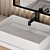 Modern Bathroom Furniture Set 02 3D model small image 3