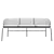 Stylish Bench Princeton Design 3D model small image 7