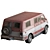  Classic 1978 Chevrolet Van Shell 3D model small image 3