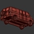  Classic 1978 Chevrolet Van Shell 3D model small image 6