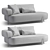  Turri ROMA Sofa Bed 3D model small image 4