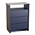 Elegante Nota Chests of Drawers 3D model small image 3