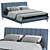 TANAGRA Kiplen Bed, Chic Design 3D model small image 1