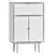 Keira Solid Wood Bar Cabinet - Modern Design 3D model small image 3