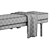 Minimalist Walnut Bench Design 3D model small image 5