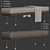 Minimalist Walnut Bench Design 3D model small image 6