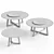 Customizable CONCORDE Table by Poliform 3D model small image 4