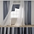 Wind Blowing Effect Curtain 3D 3D model small image 4